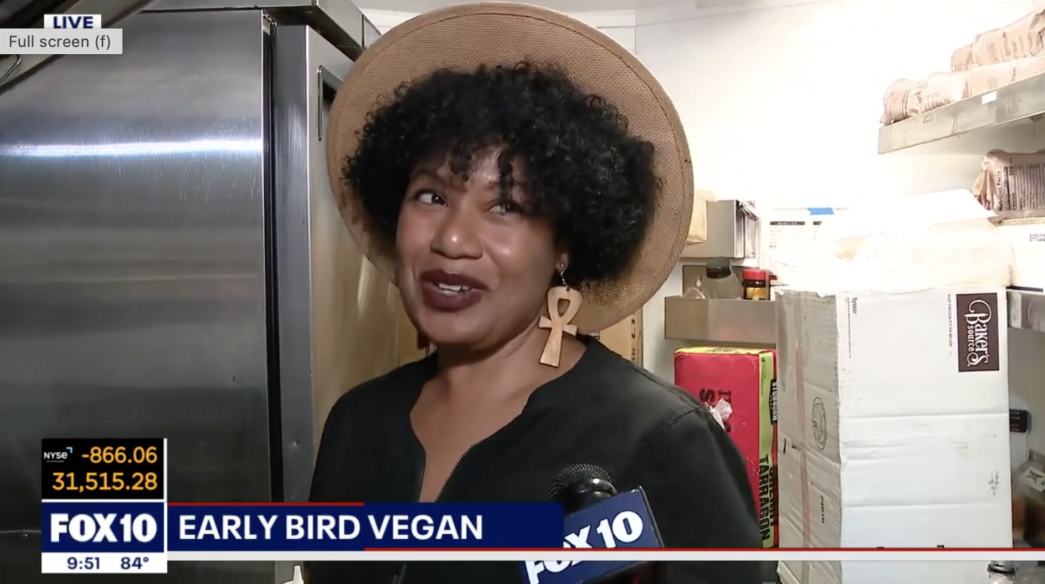 SMBX Issuer Early Bird Vegan Featured on Arizona Fox 10's 